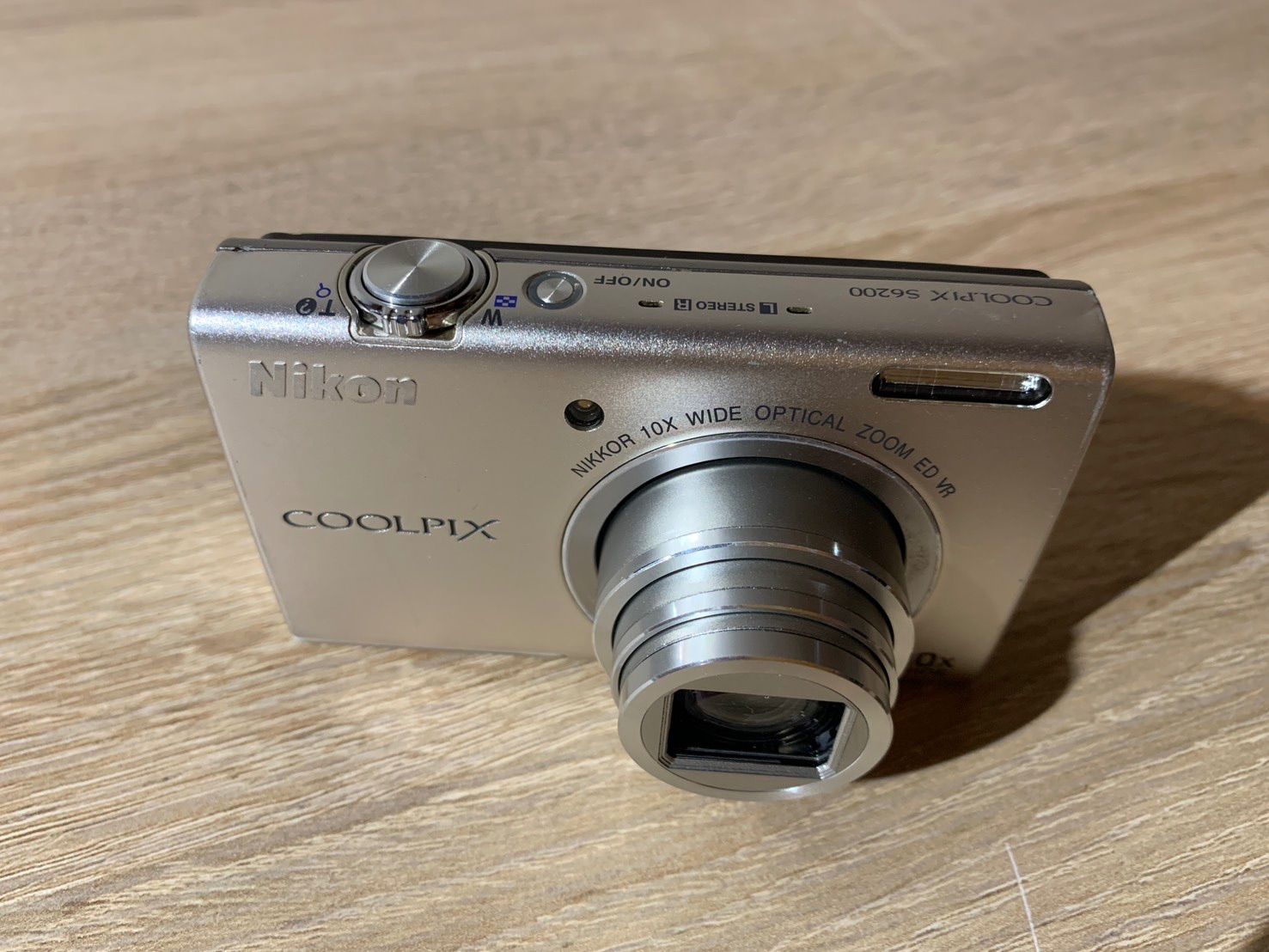 6533 Nikon COOLPIX S6200 シルバー デジカメ 動作確認済み - メルカリ