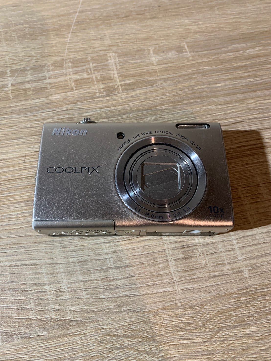 6533 Nikon COOLPIX S6200 シルバー デジカメ 動作確認済み - メルカリ