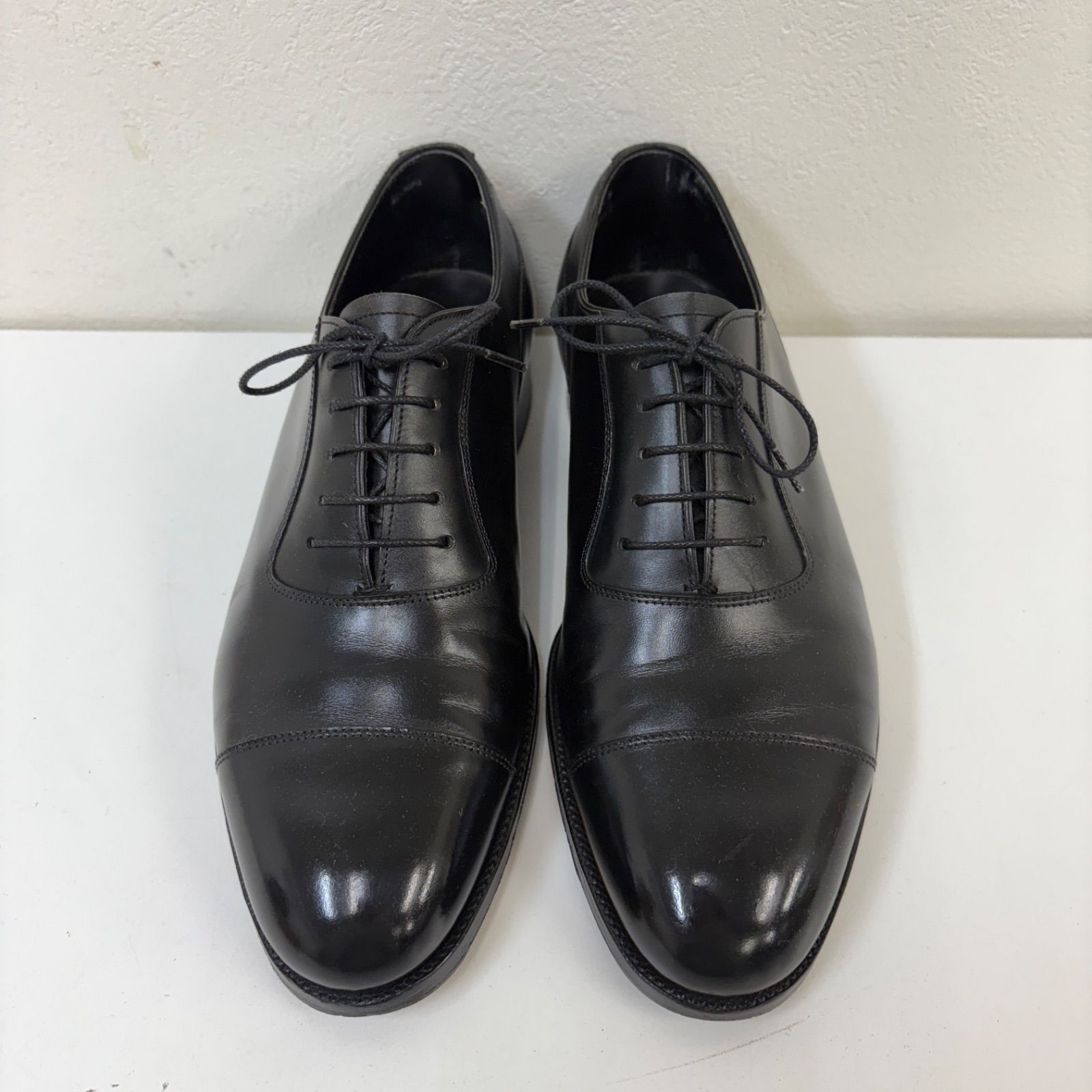 EDWARD GREEN エドワードグリーン 6 1 2サイズ 黒 ブラック 革靴 ストレートチップ ビジネスシューズ