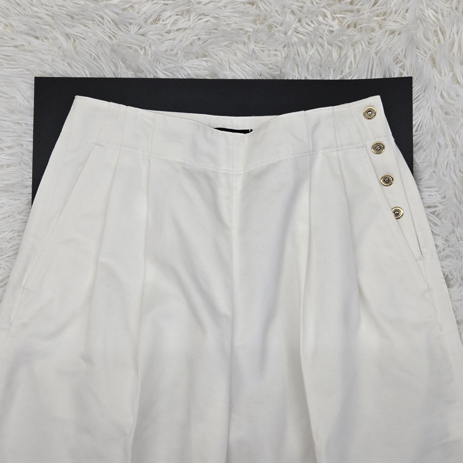 ワイドシルエット 2タック