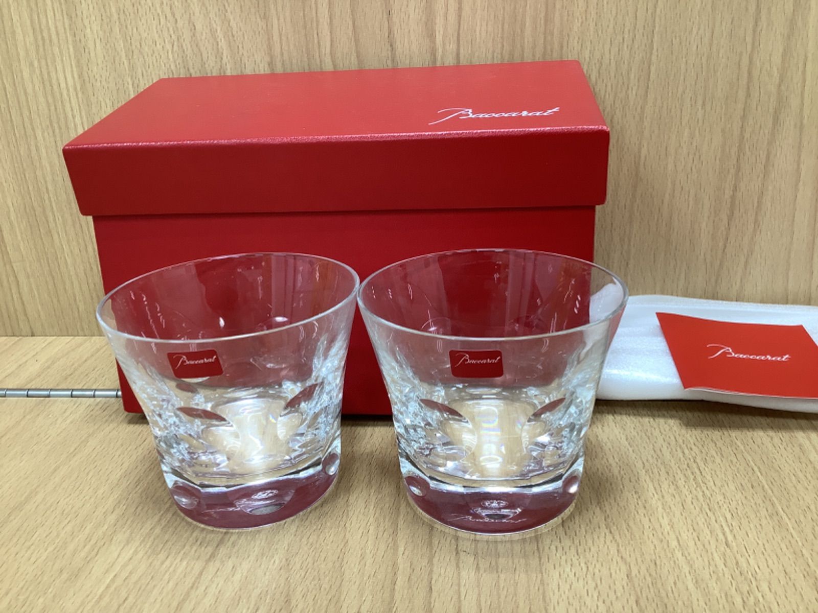 G1477 バカラ ベルーガ ペアセット シール付き