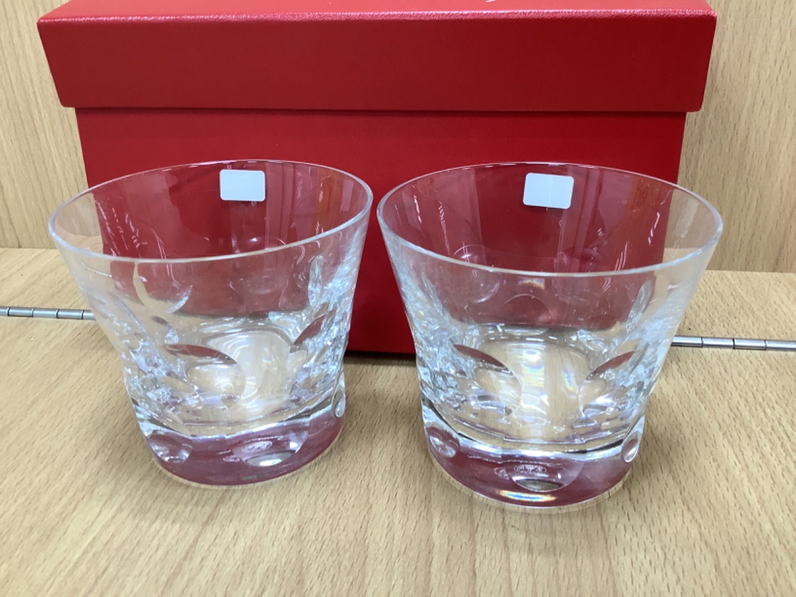 G1477 バカラ ベルーガ ペアセット シール付き