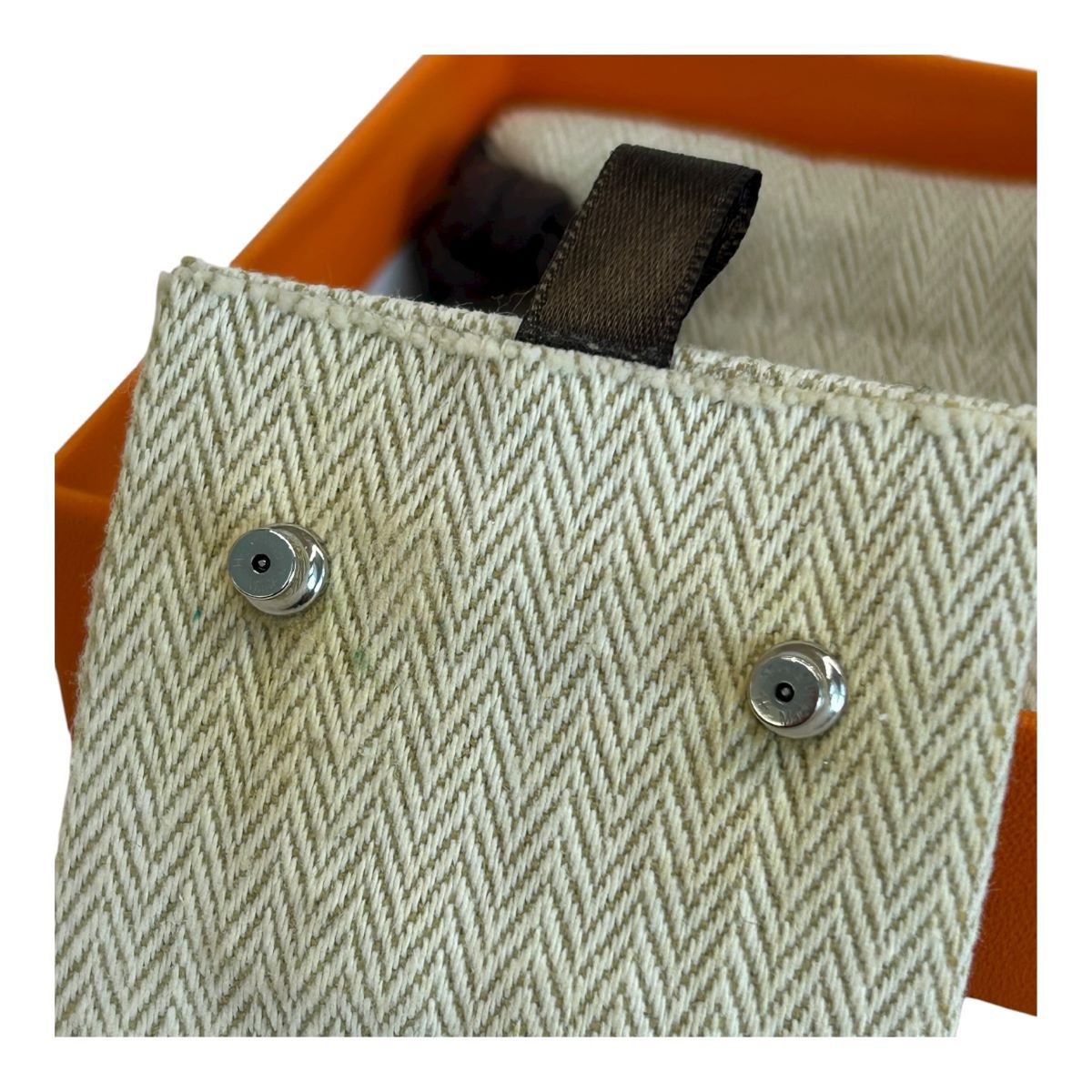  HERMES エルメス ポップアッシュ ピアス レディース メタル シルバー グレー ピアス(両耳用) アクセサリー