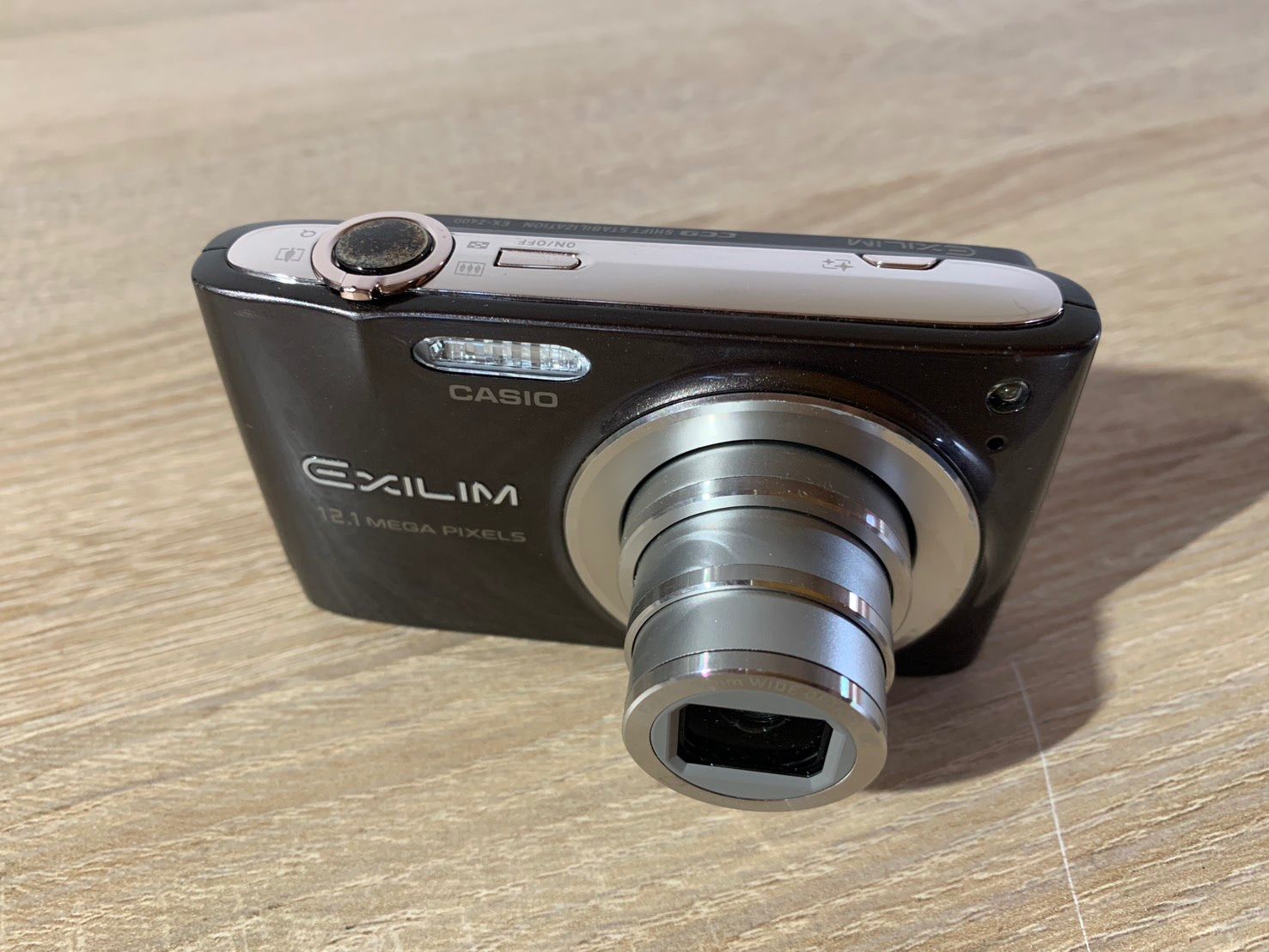 CASIO EXILIM EX-Z400 ブラウン コンパクトデジタルカメラ EX-Z400