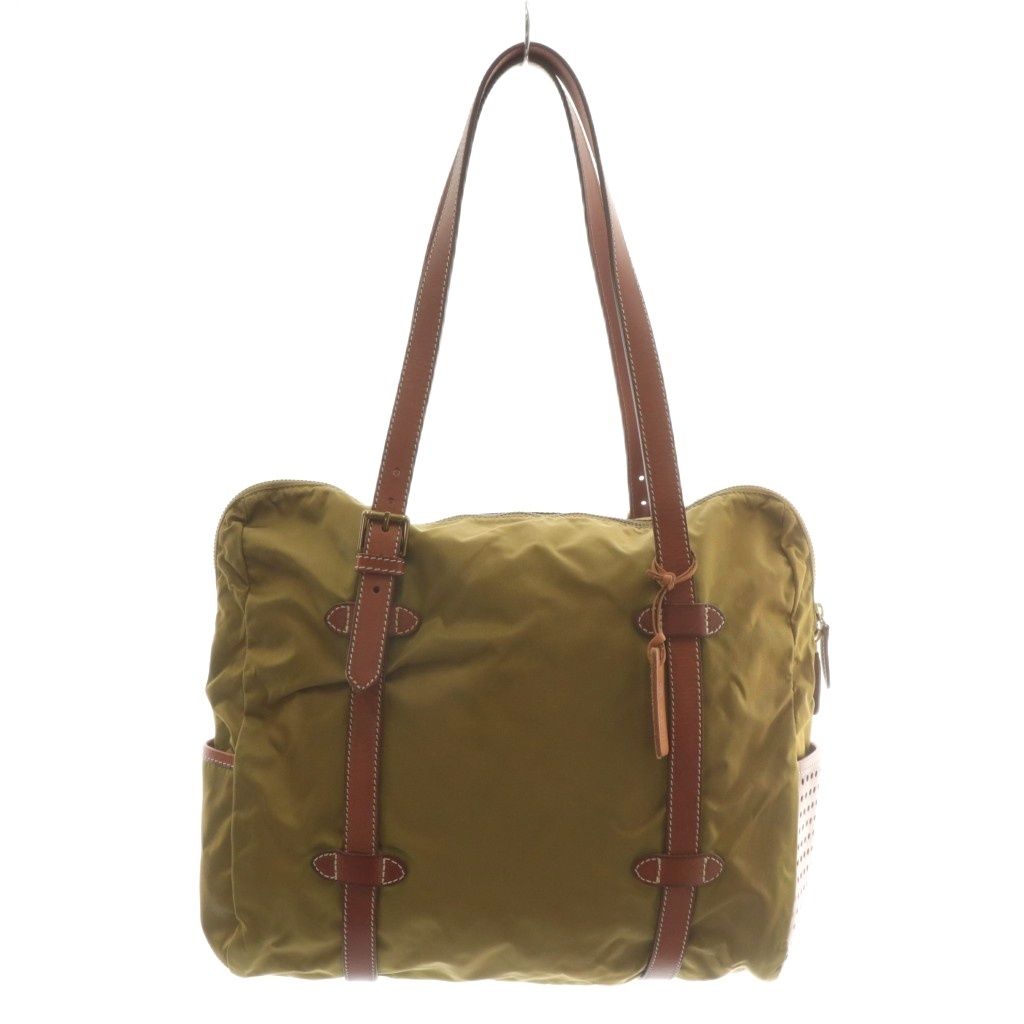 フェリージ Felisi トートバッグ ワンショルダー ナイロン レザー ロゴ