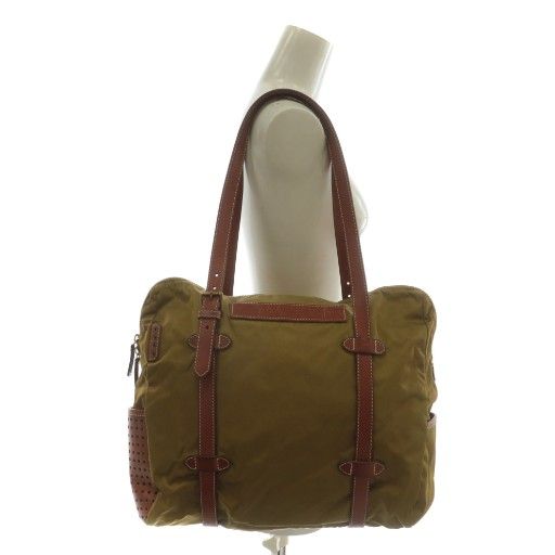 フェリージ Felisi トートバッグ ワンショルダー ナイロン レザー ロゴ