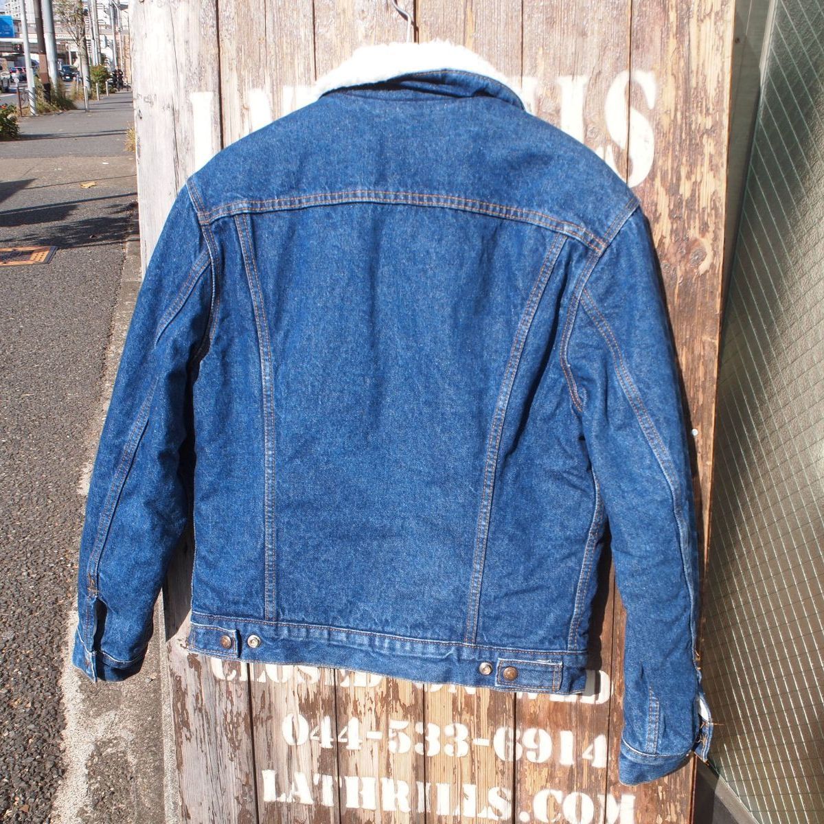80 s Vintage LEVI S ビンテージ リーバイス 70608 裏ボア デニムジャケット Gジャン サード size US-38 R