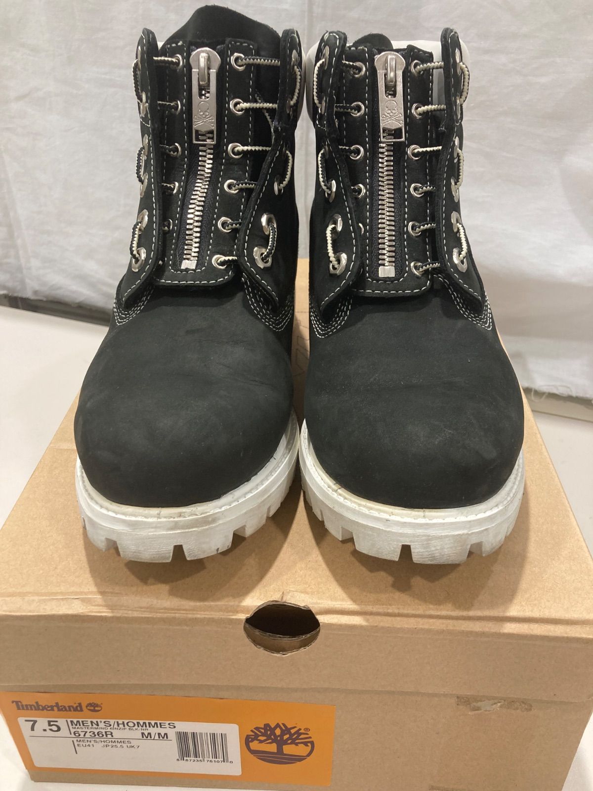 Timberland×mastermind ティンバーランド マスターマインド 7.5M 6736R 1340 ワークブーツ