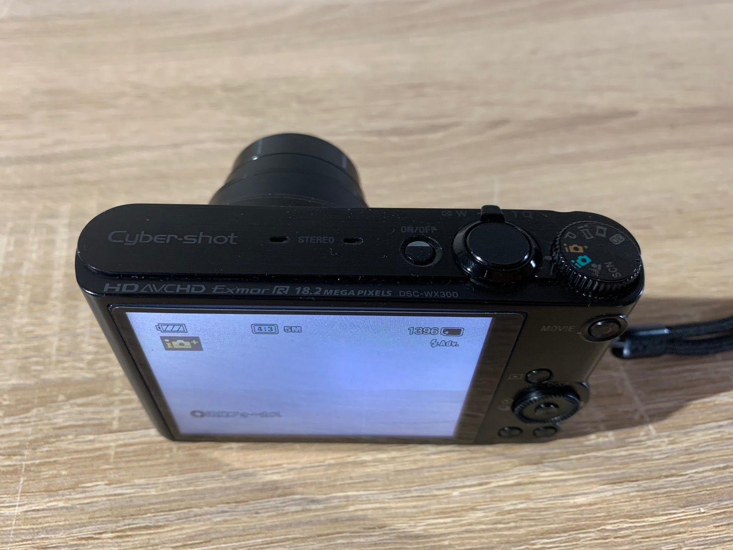 6539 Sony ソニー Cyber-shot DSC-WX300 ブラック デジカメ 動作確認