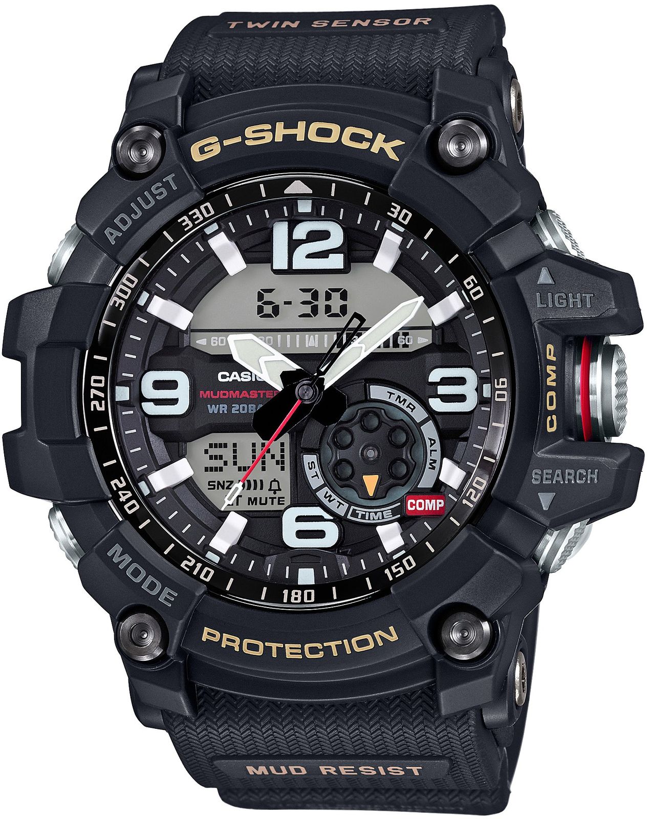 カシオ 腕時計 ジーショック MUDMASTER GG-1000-1AJF ブラック