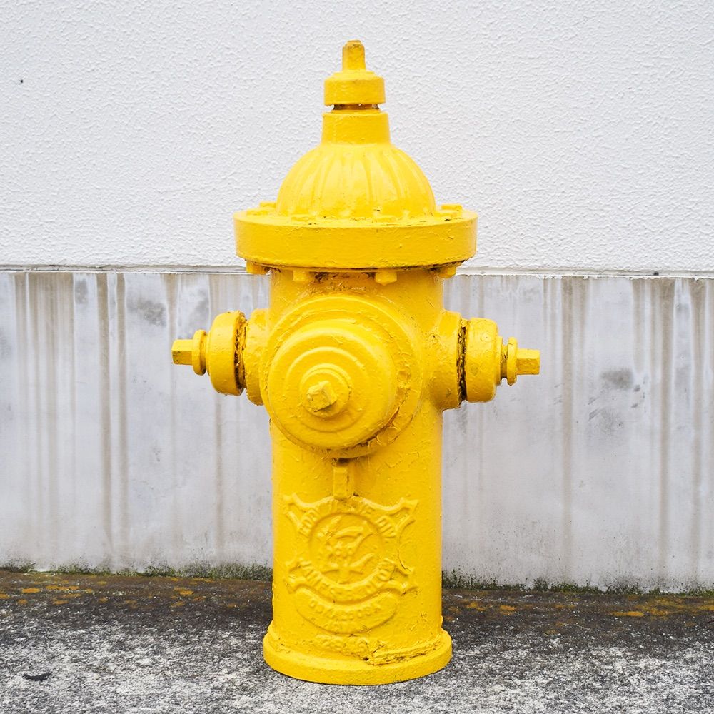 消火栓 VINTAGE 80 s FIRE HYDRANT 25 10 6 イエロー ヴィンテージ 世田谷ベース ガレージ インテリア アメリカン雑貨 アメ雑