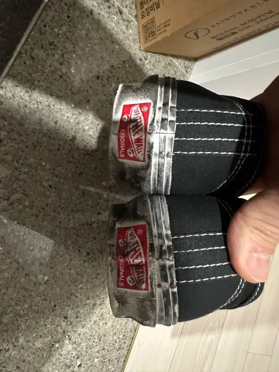  VANS アセンティック og サイズ 26 5 スニーカー 靴