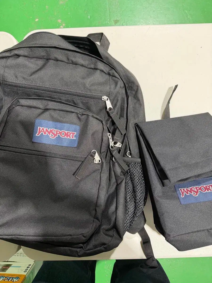 JANSPORT BIG STUDENT ブラック バックパック ポーチパック