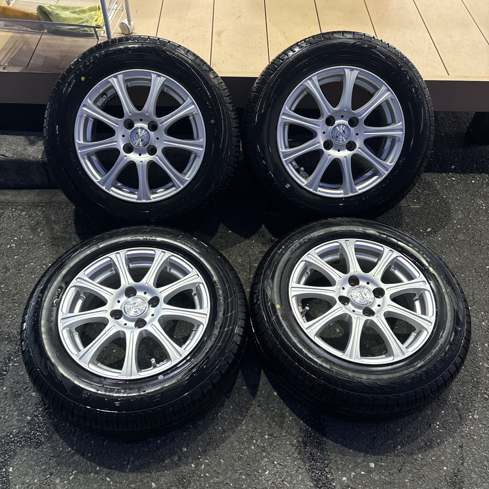 送料無料！！】ウェッズ joker 社外ホイールタイヤセット 175/70R14