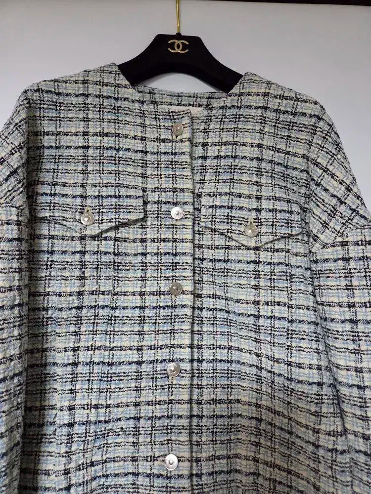 システム SYSTEM 20 イタリア ファブリック チェック ジャケット 55