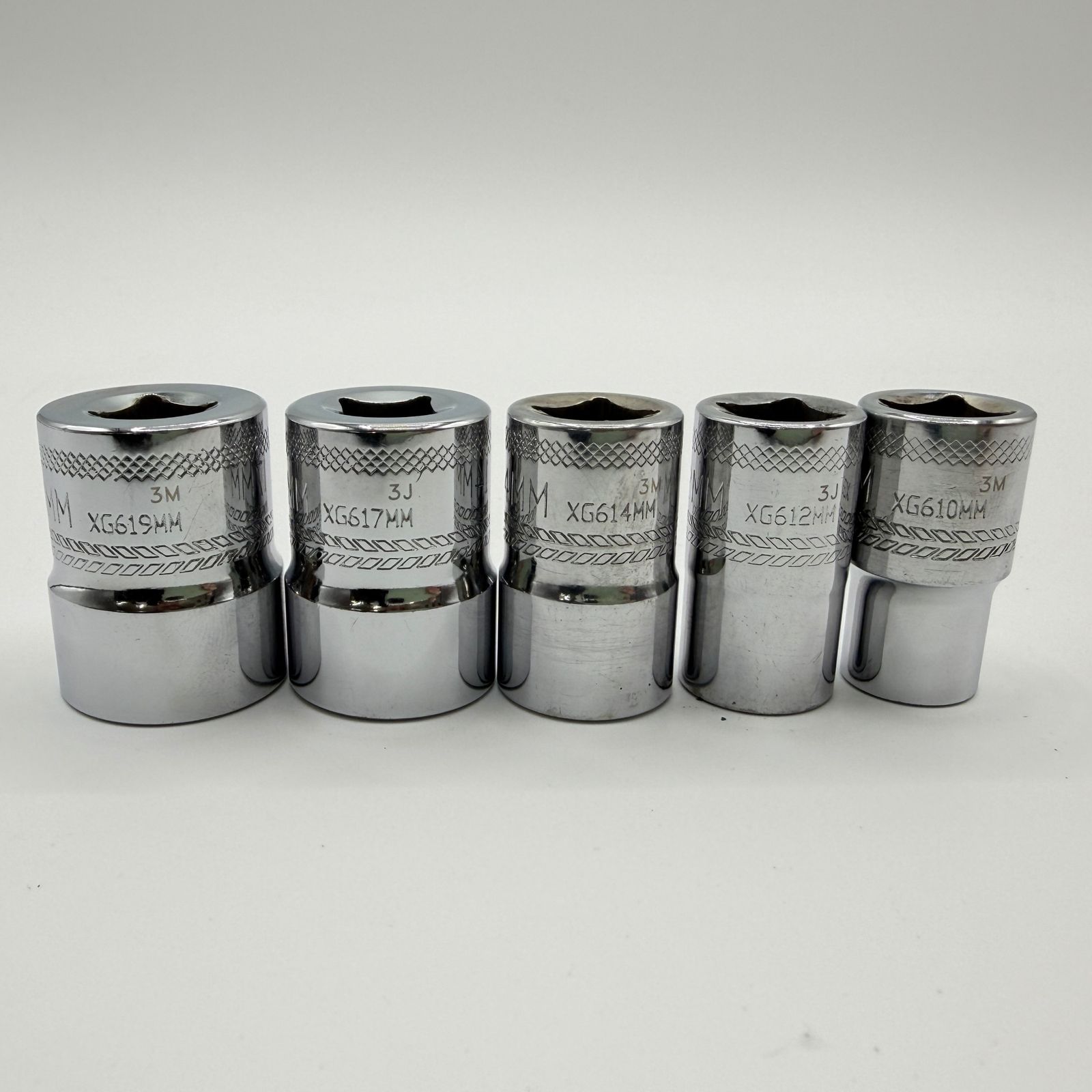 MAC TOOLS マックツールズ ソケット 5個セット 差込3/8 XG619MM