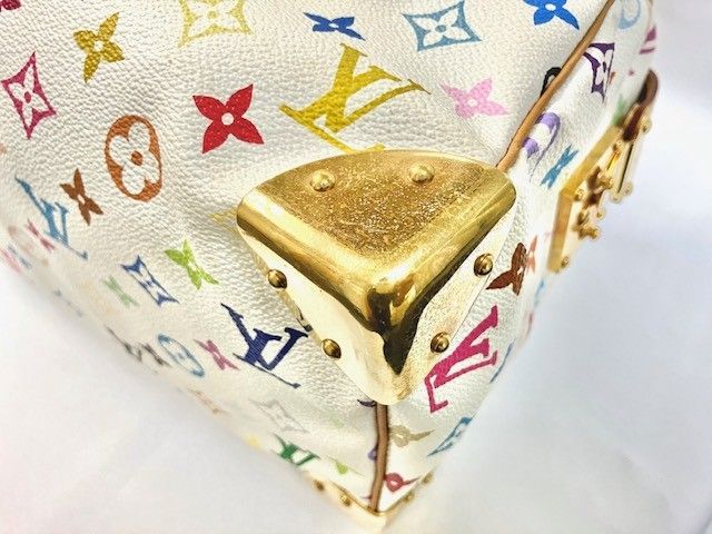  LOUIS VUITTON ルイヴィトン マルチ スピーディ30 ブロン M 92643 村上隆 ボストンバッグ ボストンバッグ 旅行用バッグ バッグ