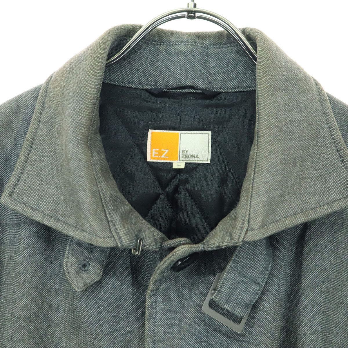 E.Z BY ZEGNA イージーバイゼニア 日本製 長袖 中綿ジャケット L 