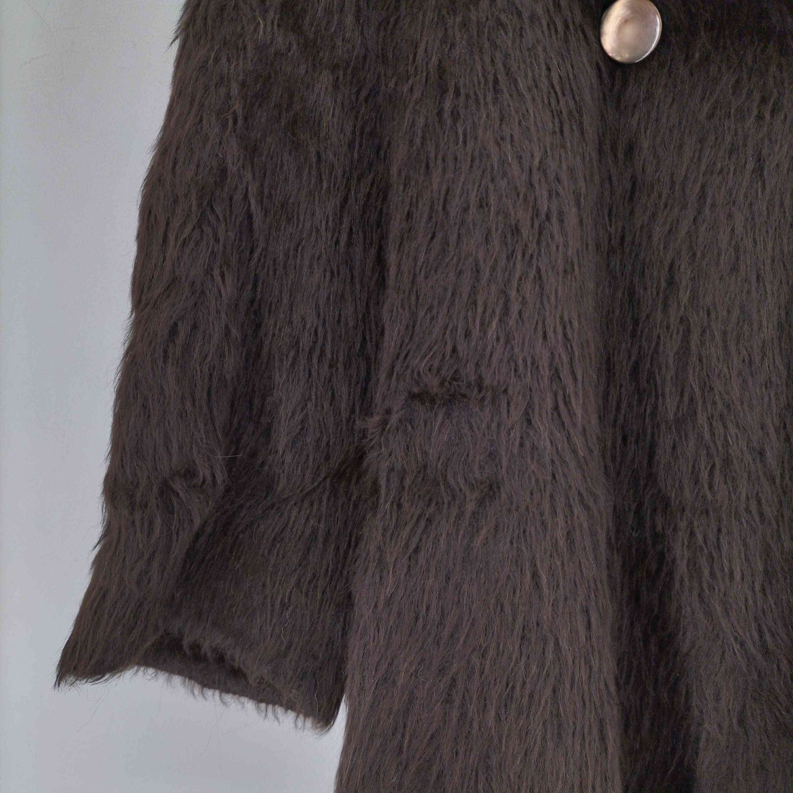 アニオナ AGNONA 90S MADE IN ITALY アルパカウール ダブル シャギー