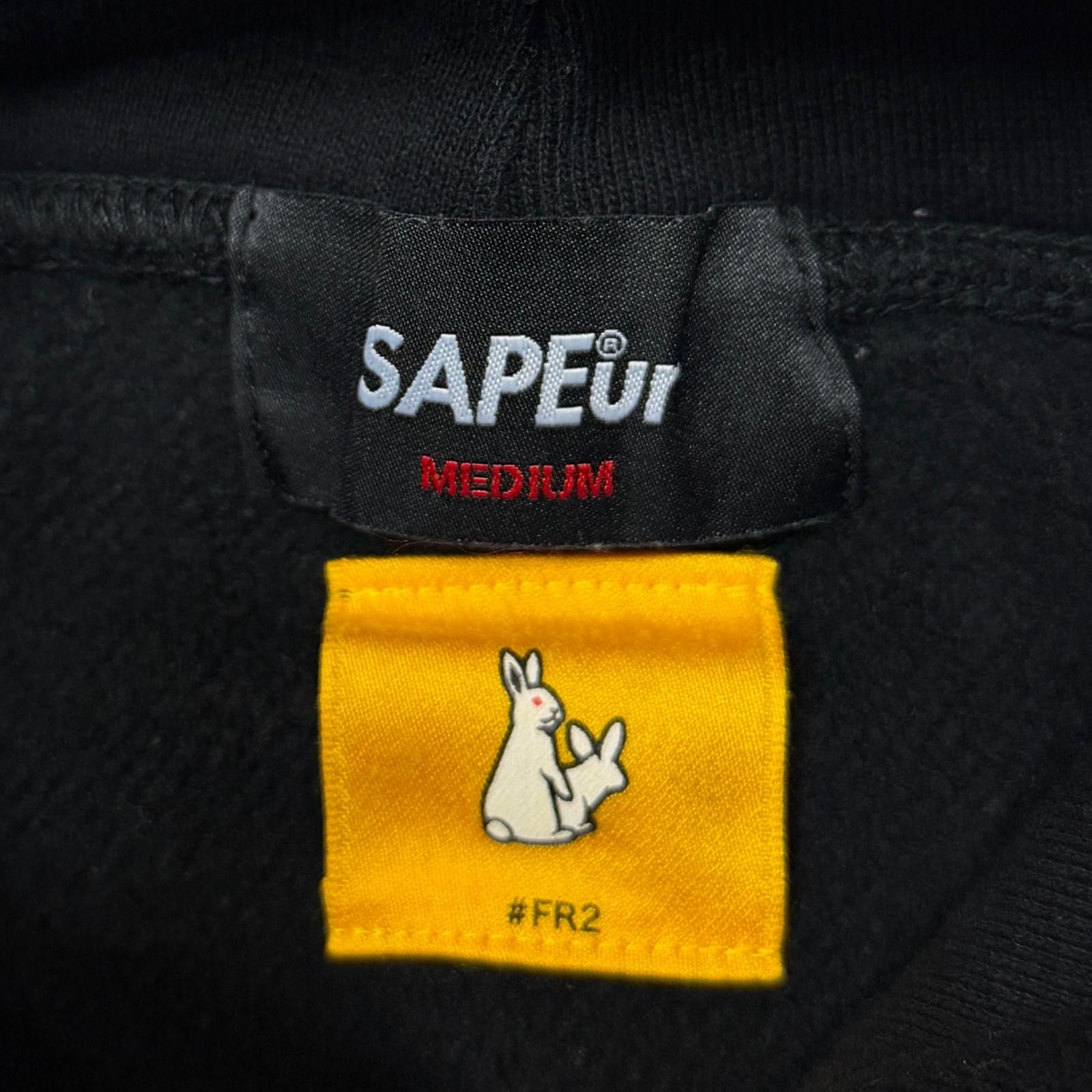 【美品L】FR2 SAPEur サプール パーカー ブラック ハート ロゴ 楽天市場】L【SAPEur collaboration with #FR2 HOODIE BLACK サプール