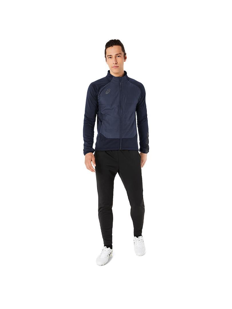 アシックス サッカーウェア ハイブリッドフルジップジャケット 2101A244 メンズ 405 ミッドナイト M