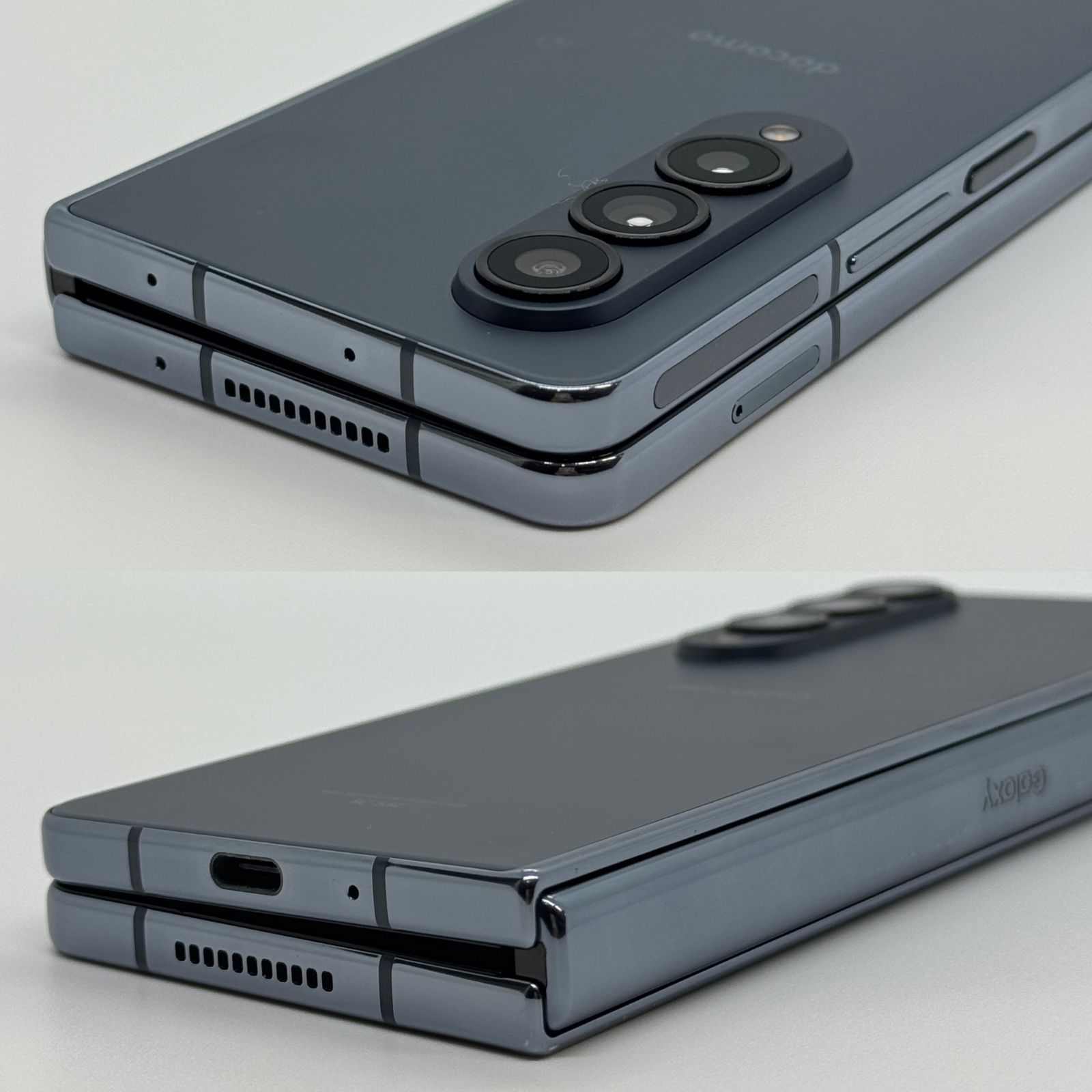 中古品」docomo版 Galaxy Z Fold4 SC-55C 256GB グレイグリーン【管理