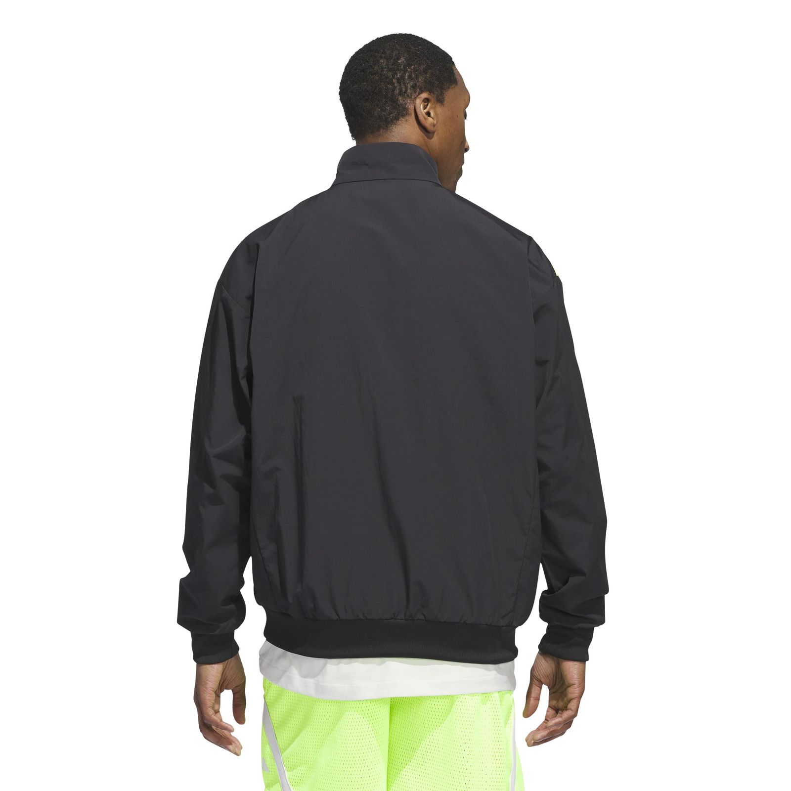 アディダス ジャージトップ バスケットボール セレクト 1 4ジップジャケット JTO77 メンズ ブラック ルシッドレモン IW8264 J L