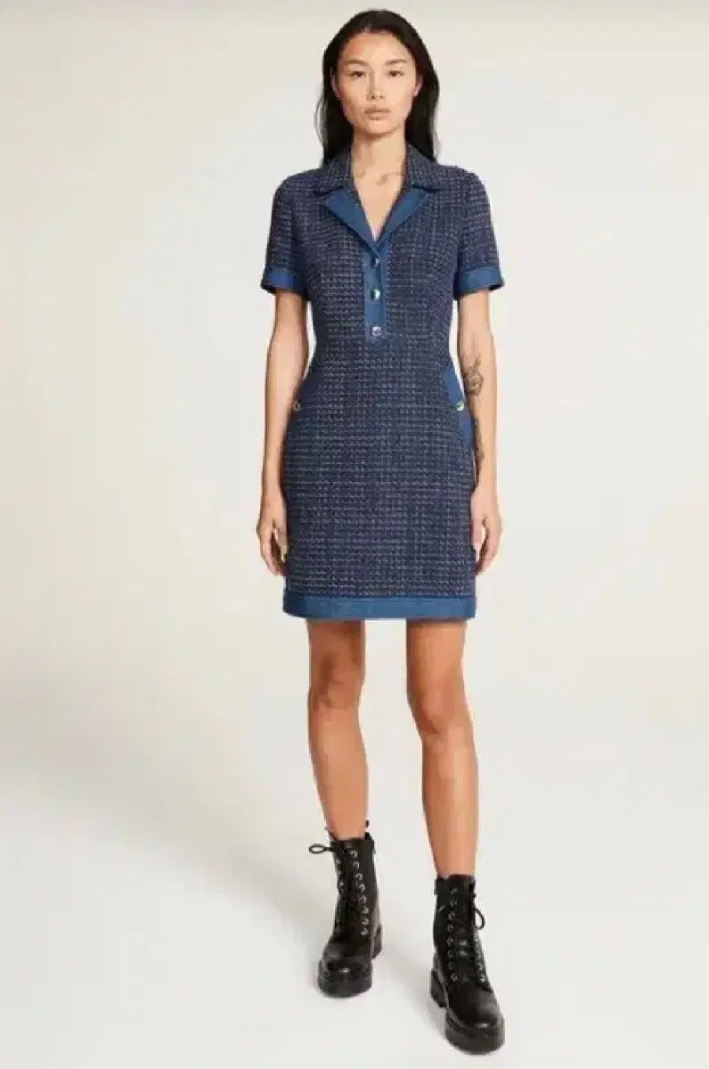 クロディピエロ ツイードワンピース 42