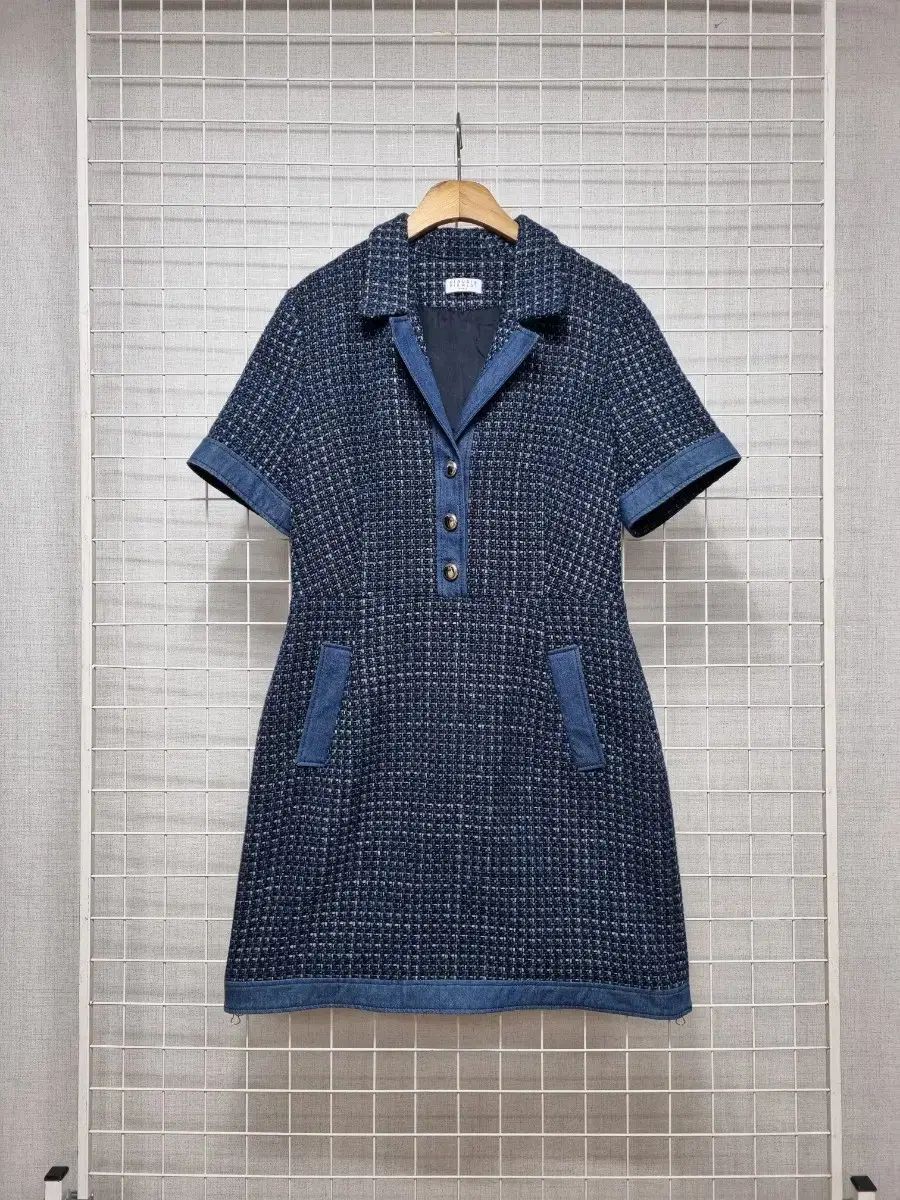 ツイードワンピース 42