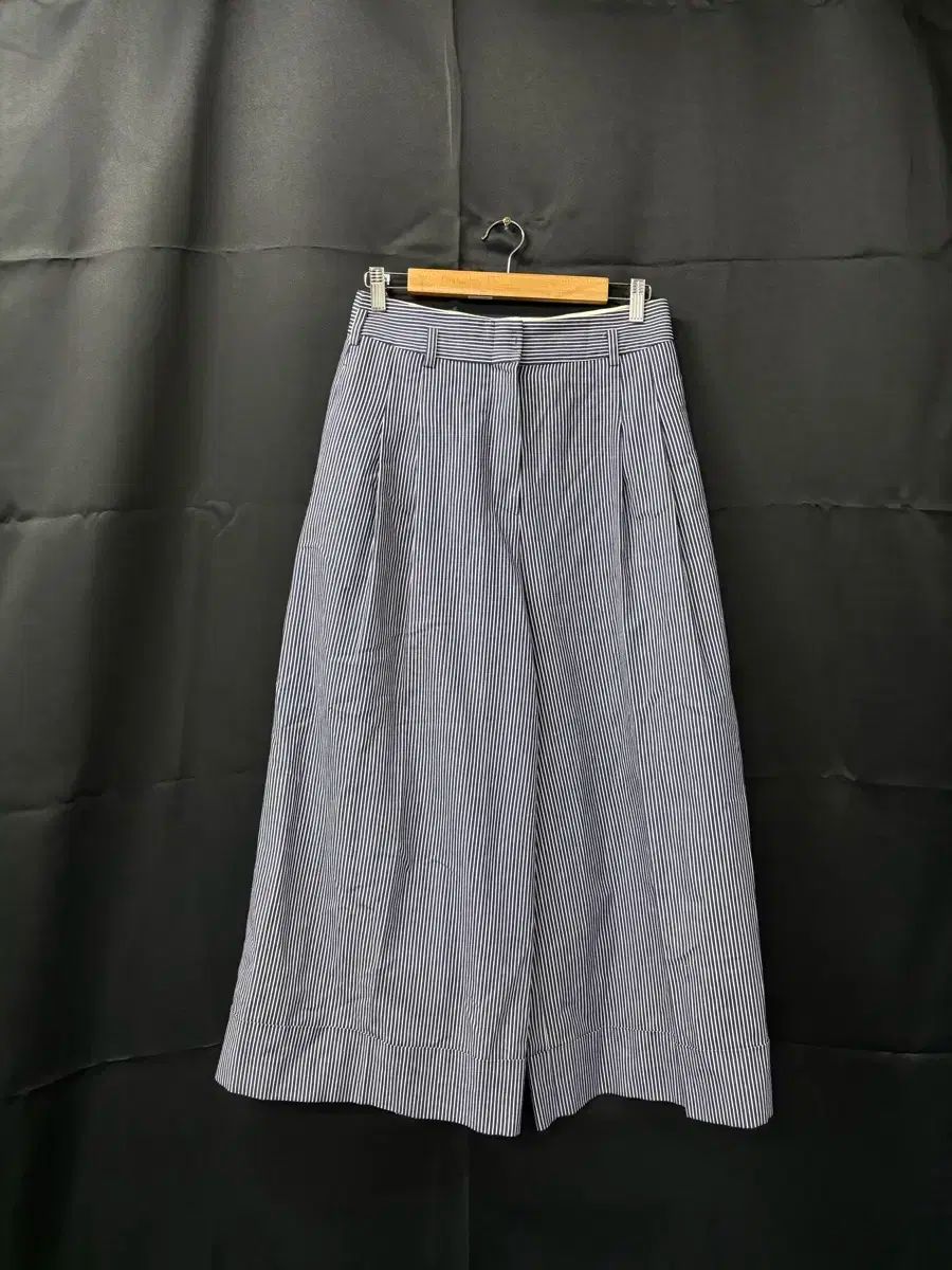 LUCKY CHOUETTE ラッキーシュエトゥ ストライプ ワイドパンツ ウエスト部分内側 染みゾーン存在