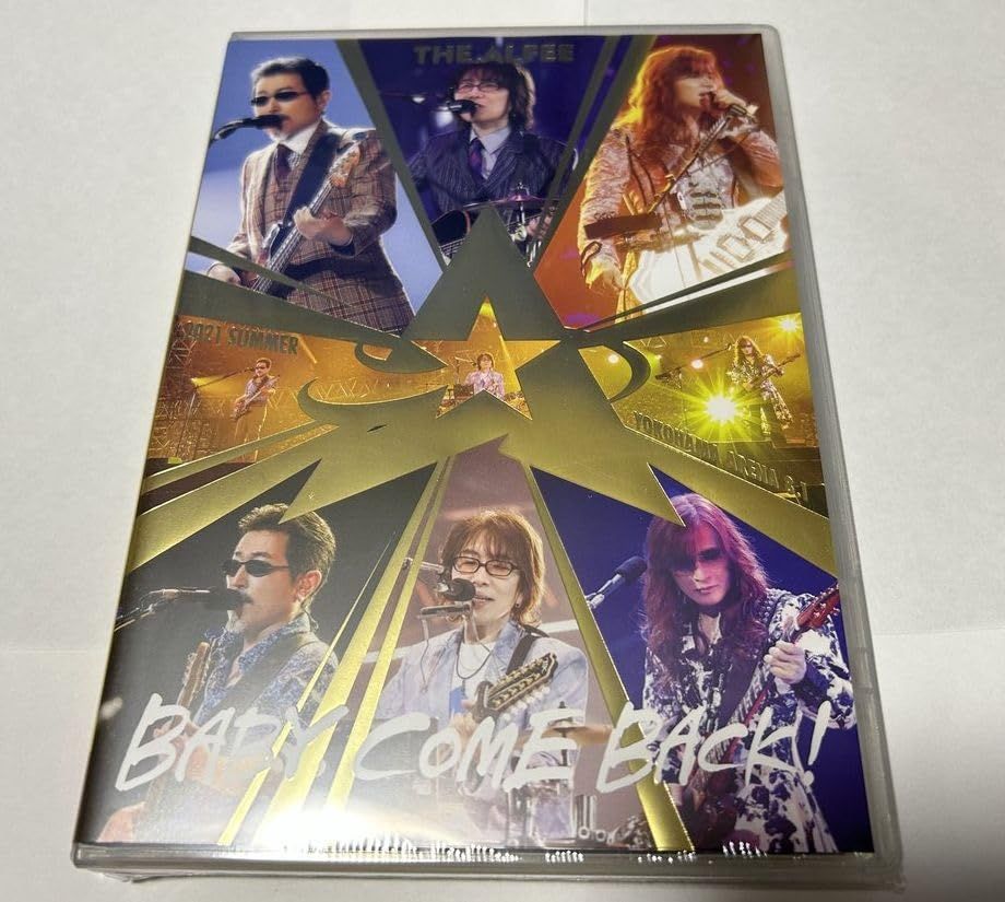 THE ALFEE アルフィー 2021 Summer Baby Come Back 1 August Blu ray ブルーレイ