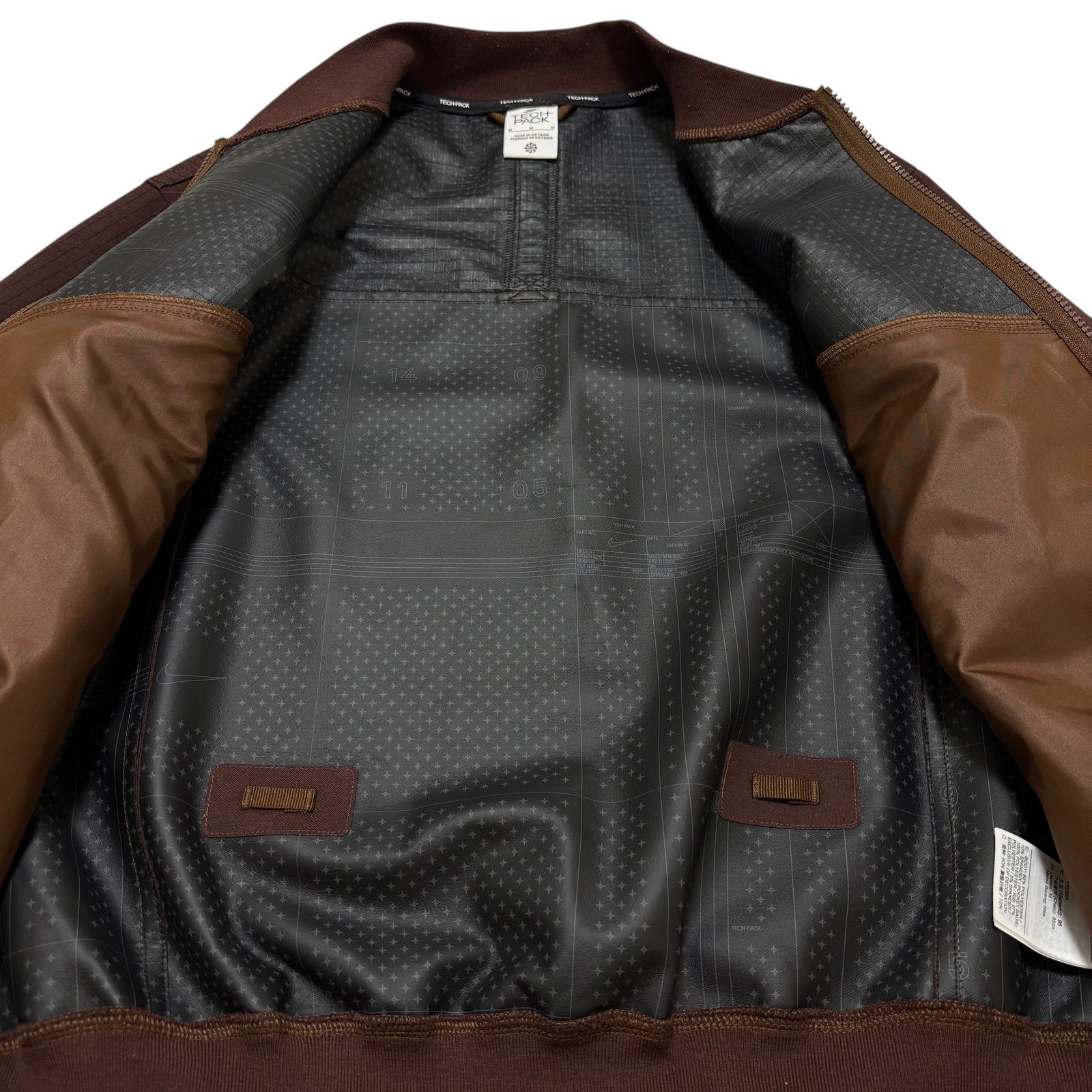 古着 ナイキ NIKE Storm-FIT TECH-PACK テックパック ボンバー 