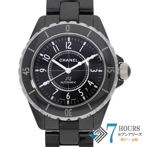 136802 CHANEL シャネル H0685 J12 ブラック セラミック 自動巻き 純正ボックス