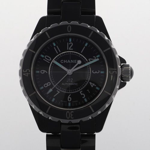 136802 CHANEL シャネル H0685 J12 ブラック セラミック 自動巻き 純正ボックス