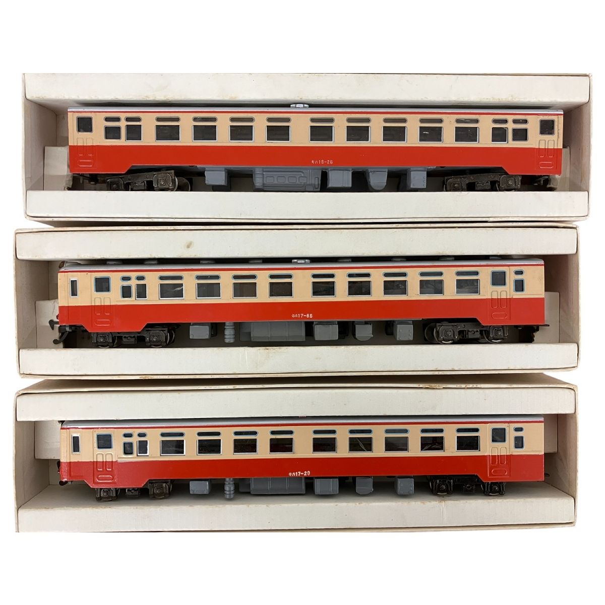 キハ10系 5両セット（キハ17・キハ18) HOゲージ（金属製・エンドウ製) キハ10系 5両セット（キハ17・キハ18) HOゲージ（金属製・エンドウ製