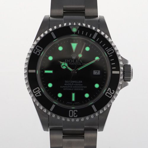 136942 ROLEX ロレックス 16600 シードゥエラー ブラック ステンレス K