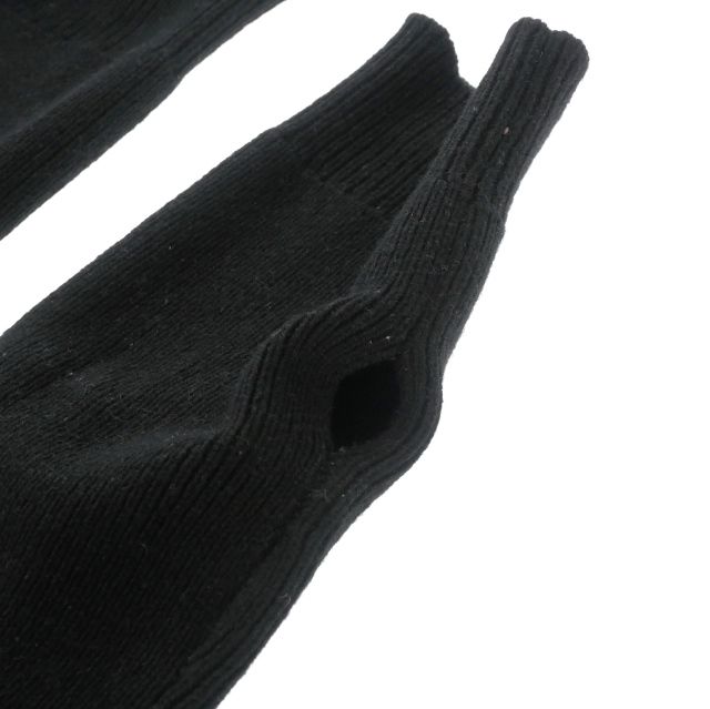  リックオウエンス Rick Owens 22 AW カシミヤ アームカバー アームウォーマー 手袋 UNI ブラック 黒 -WSBR 正規 その他 小物