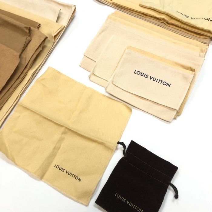 40枚‼️LOUIS VUITTON ルイヴィトン　保存袋　財布入れ　黄色のみ 40枚‼️LOUIS VUITTON ルイヴィトン 保存袋 黄色 財布入れ LOUIS