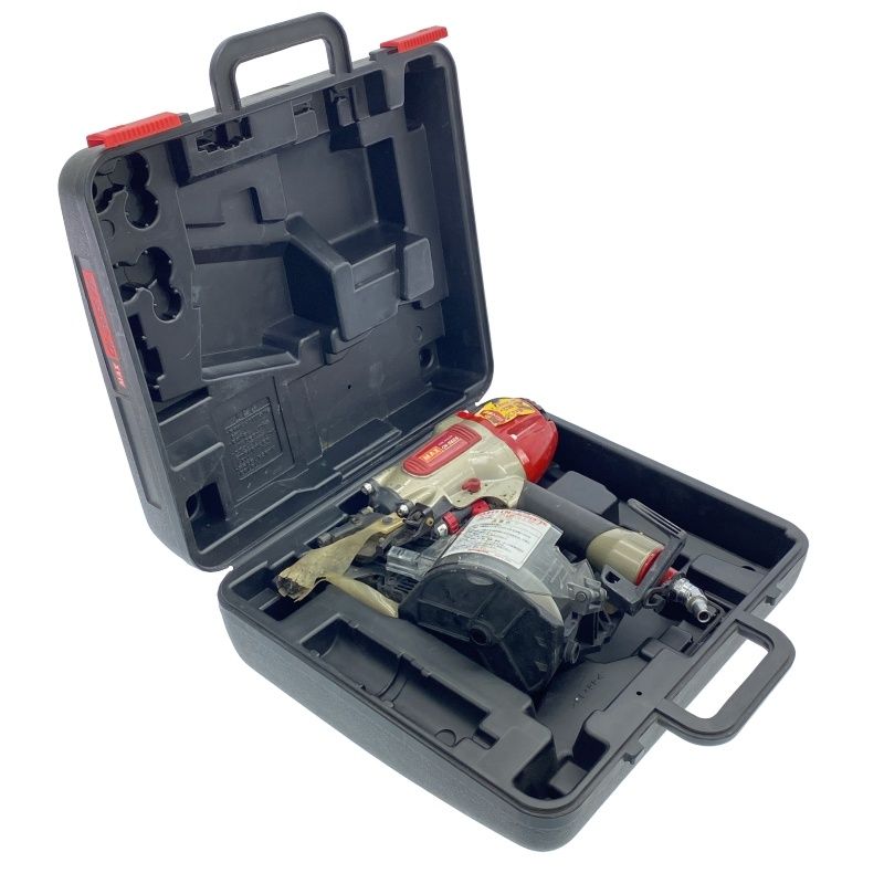 品 MAX マックス 65mm 一般庄 常圧 コイルネイラ CN-565S FP ケース付 エア釘打機 エア釘打ち機 ロール釘打機118071