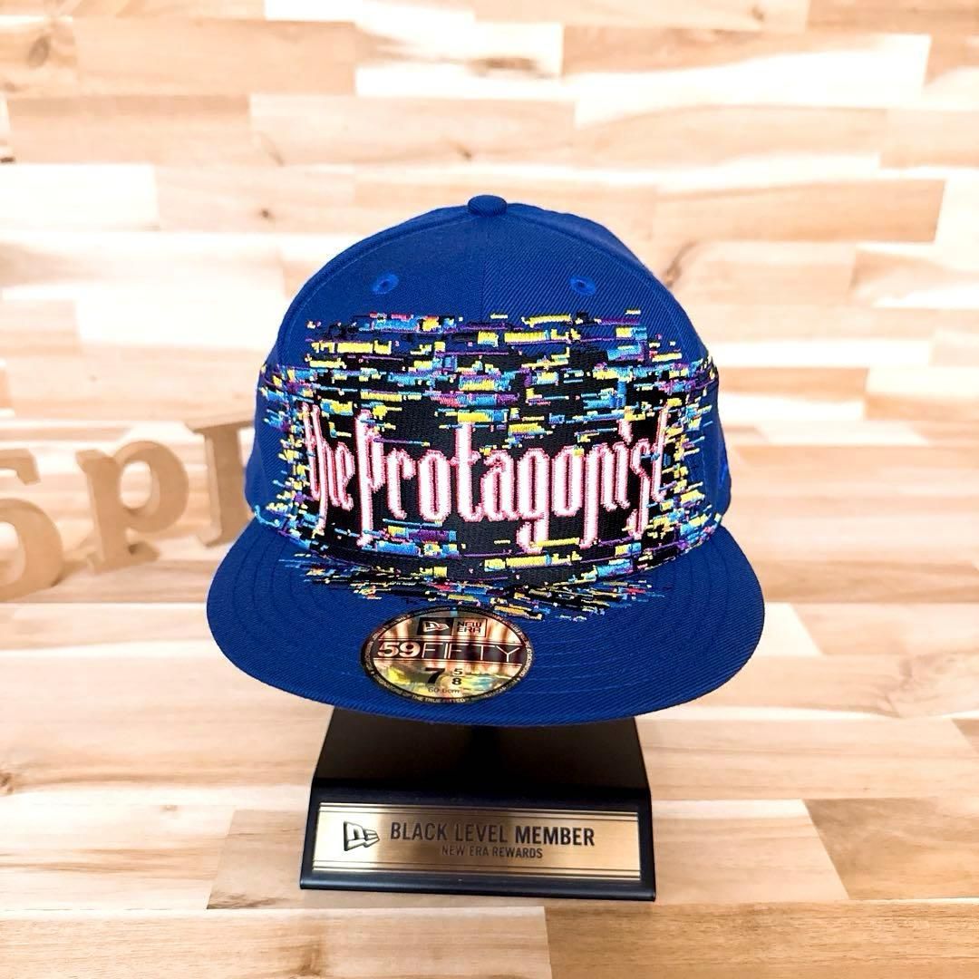 激 ニューエラ×スワッガー コラボ デジタル ノイズ キャップ 青