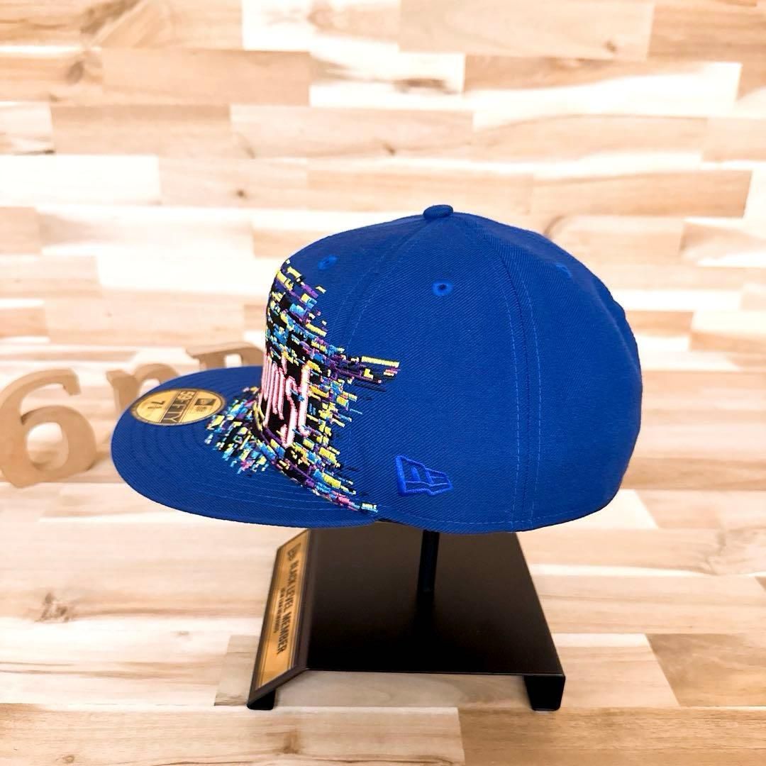 激 ニューエラ スワッガー コラボ デジタル ノイズ キャップ 青 ベースボールキャップ キャップ 帽子