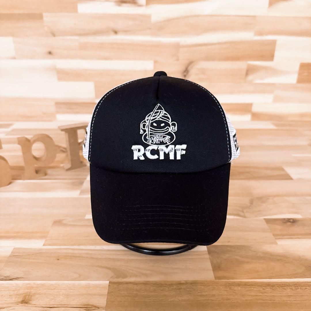 激 ハイドアップ×奥田民生 コラボ RCMF キャップ 黒×白