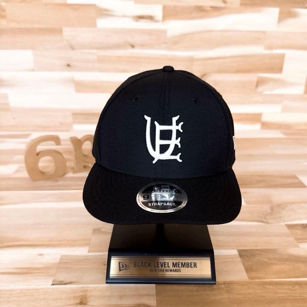 激 ニューエラ×ユニフォームエクスペリメント コラボ キャップ 黒×白