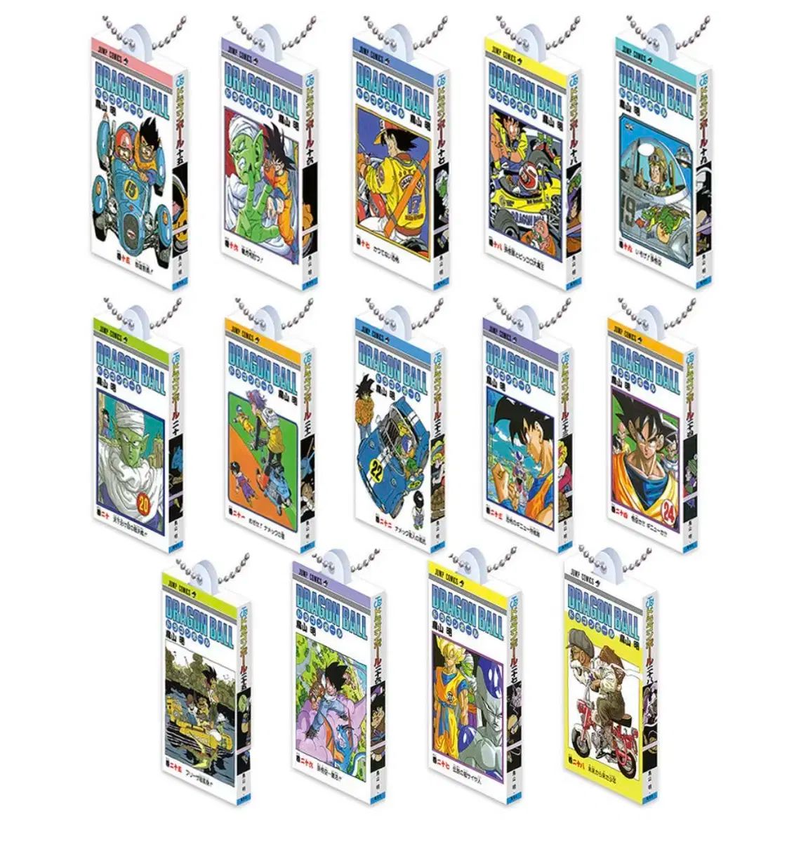 バンダイ ドラゴンボール コミックス チャーム 2弾 ガチャ 14種セット