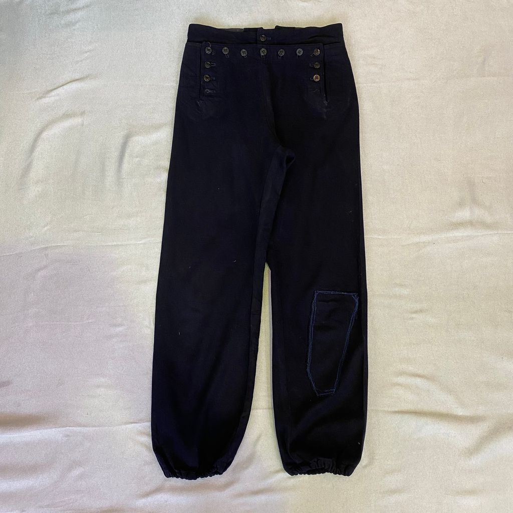 60s US NAVY sailor pants アメリカ海軍 ウール セーラーパンツ カスタム ネイビー No.S016