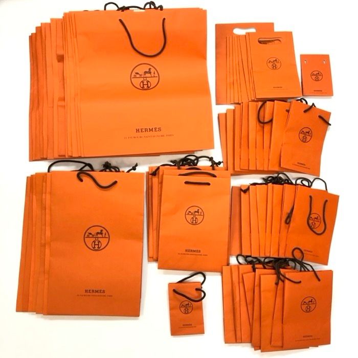 HERMES エルメス ショッパー 紙袋 大小セット 64点【中古】 - メルカリ