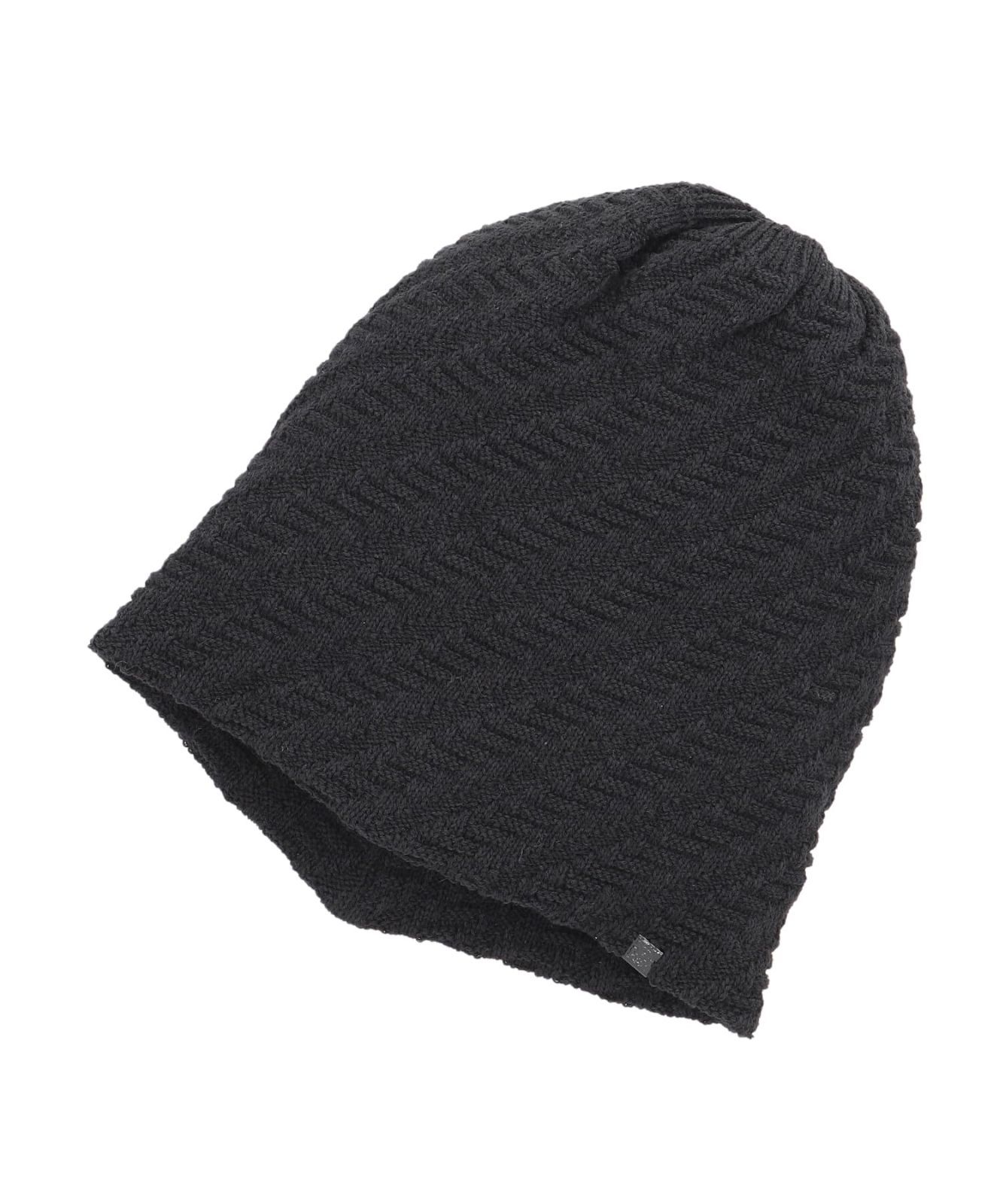 数量 デイリー 洗える カジュアル ゆったり 大きめ シングルニット 春夏 TKU00430 BLACK カシラ one size