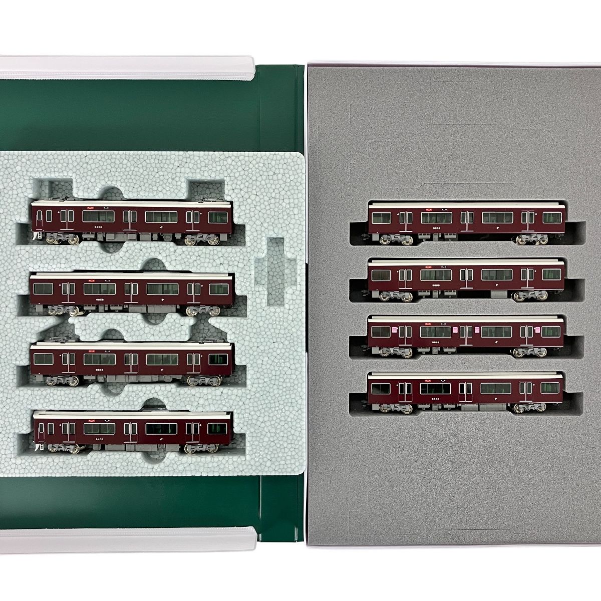 KATO 10-1278 10-1279 阪急電鉄 9300系 基本 増結 8両セット 鉄道模型