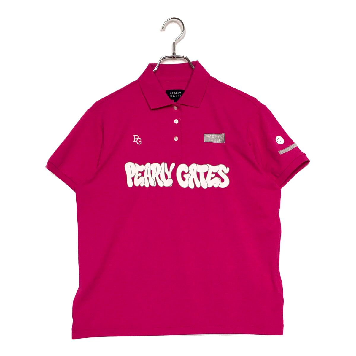 パーリーゲイツ レディース ポロシャツ ゴルフ ダークネイビー 00 xs