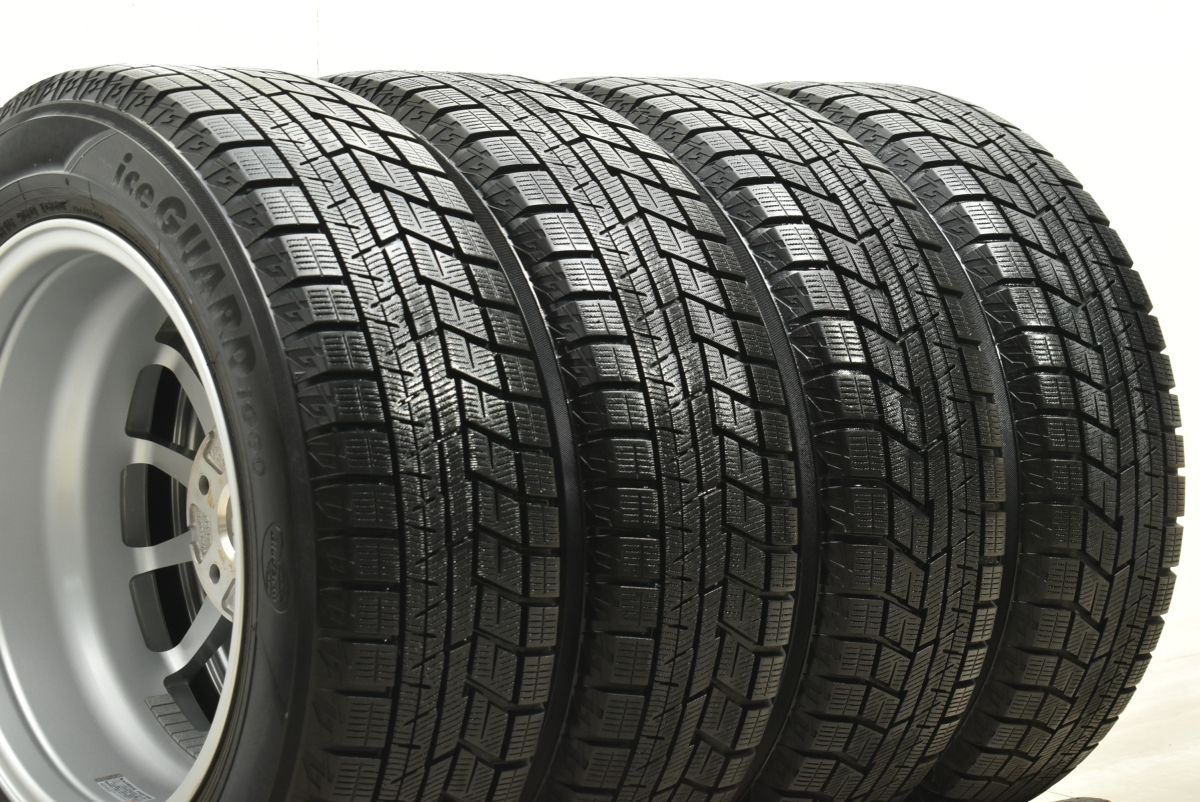  バリ溝 IRVINE F 01 16 in 6 5 J 46 PCD 112 ヨコハマ アイスガード iG 60 205 R ベンツ VW ゴルフトゥーラン スタッドレス 16インチ タイヤ ホイールセット